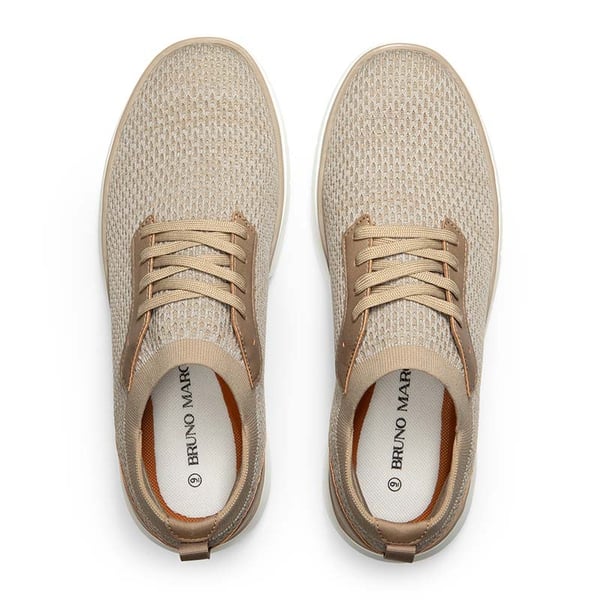 Men's Lightweight Non-Slip Mesh Sneakers - SAND - 1